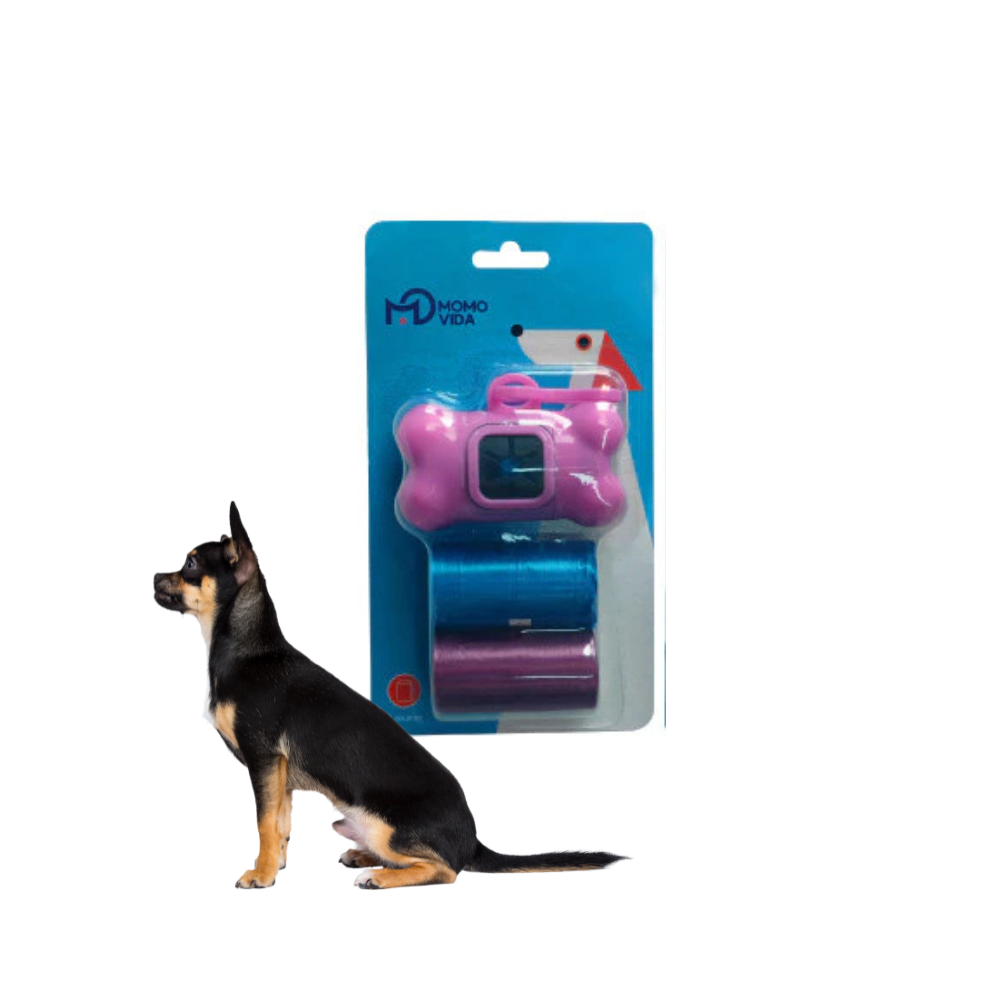 Bolsas Para Desechos De Mascotas Momovida Dc-2_RS | Bolsas Para Mascotas Portátil