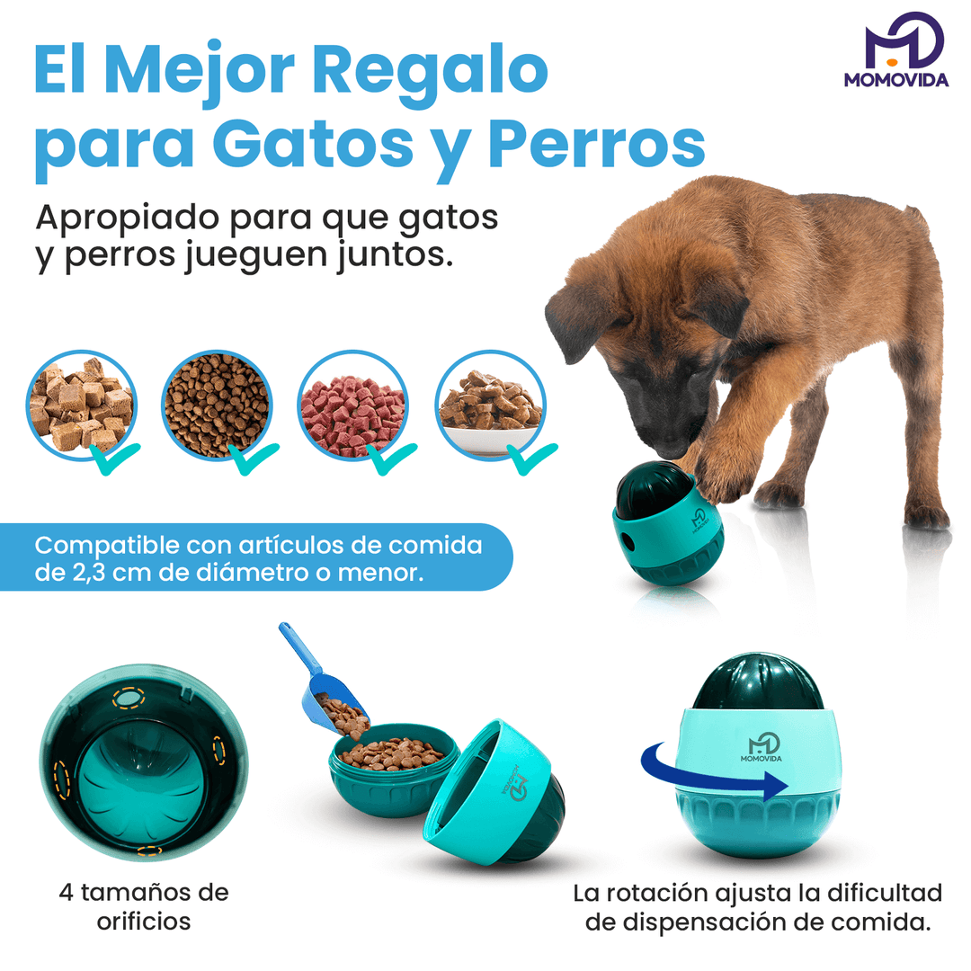 Juguete Interactivo con Dispensador de Comida para Perros PF-3