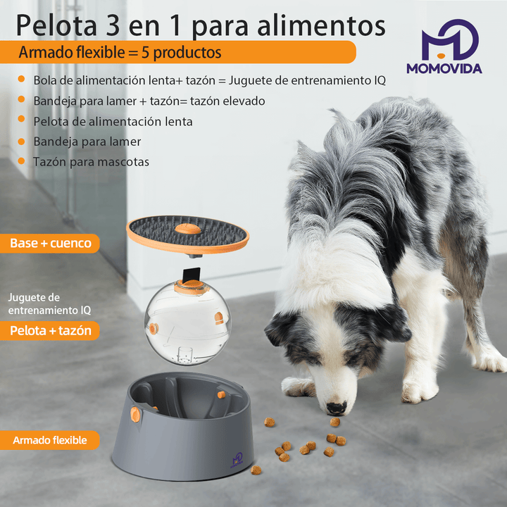 Bola De Fuga De Alimentos Interactivo 3 En 1 DF-6