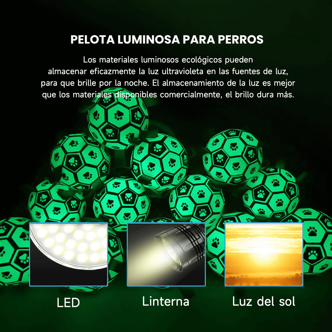 Pelota Luminosa Para Mascotas DT-8