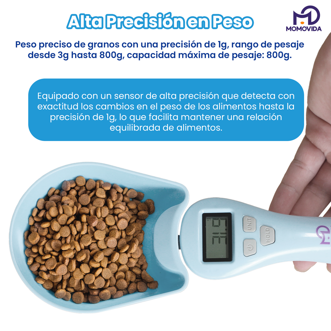Cuchara Pesadora de Alimentos Para Mascotas  PF-2