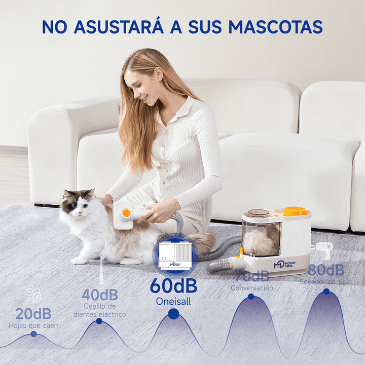 Kit Completo de Aseo y Aspirado para Mascotas 5 en 1 PG-1