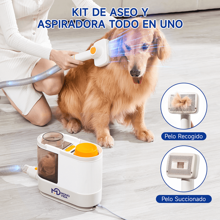 Kit Completo de Aseo y Aspirado para Mascotas 5 en 1 PG-1