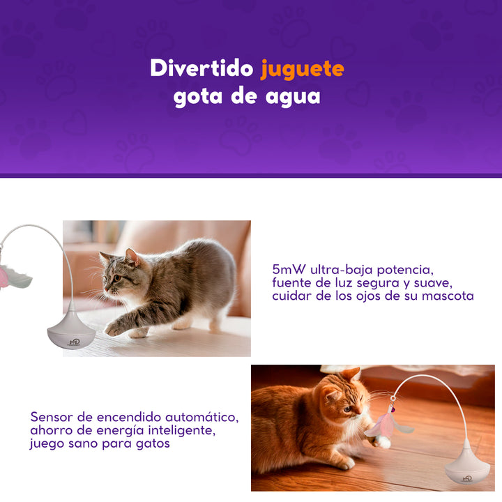 Juguete de Gota de Agua para Gatos Momovida CT-3