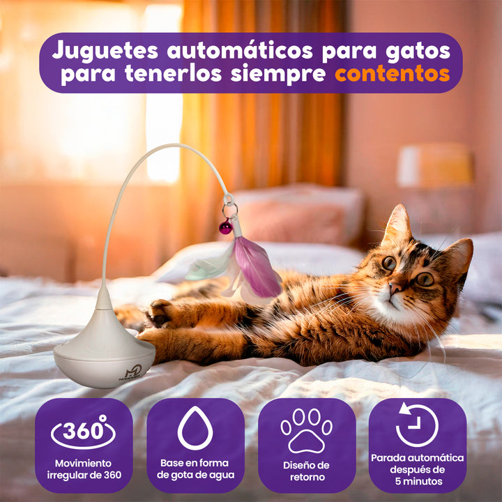 Juguete de Gota de Agua para Gatos Momovida CT-3