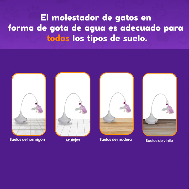 Juguete de Gota de Agua para Gatos Momovida CT-3